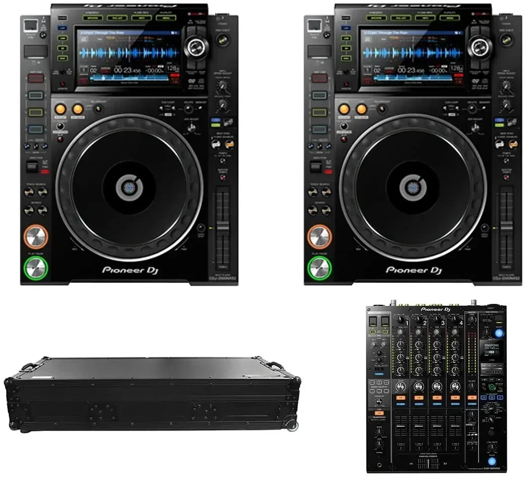 Letná zľava 50%HORÚCE PREDAJA PRE DJ Set 2x CDJ 2000 nexus2 NSX2 Nexus 2 1x DJM 900 2000 Nexus0