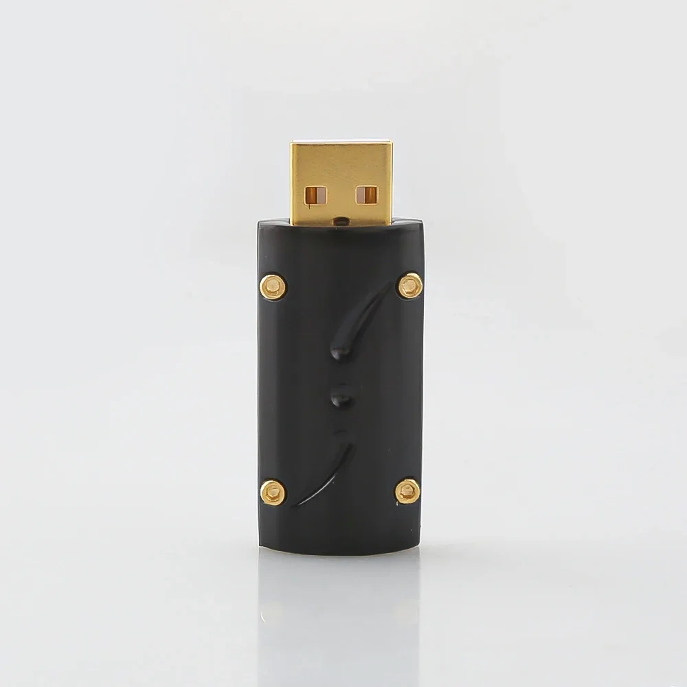 24K Zlatom USB 2.0 Konektor USB Konektor pre DIY HiFi Kábel USB výrobok má mierne chybou, ktorá nemá vplyv na jeho použitie1