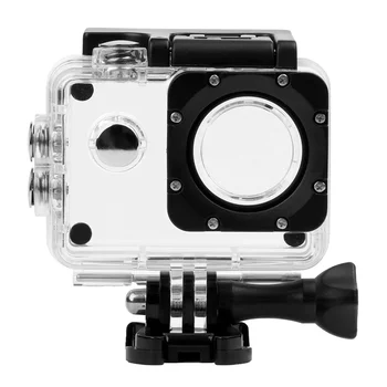 Vodotesné puzdro Podvodné Bývanie Shell pre SJ4000 SJ 4000 Šport Cam Taktické Prilbu Kamera