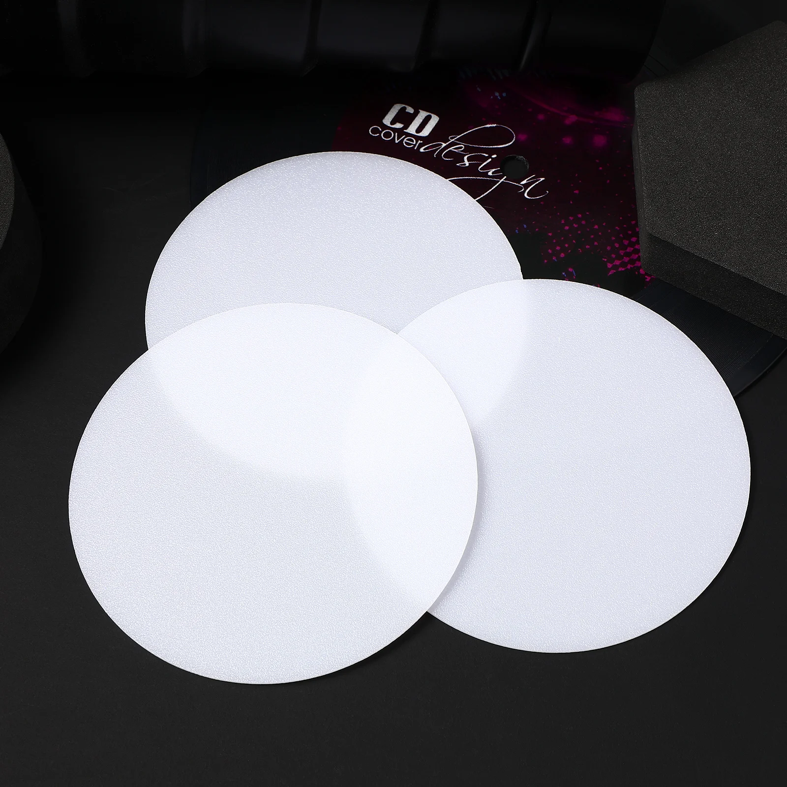 Plastové Tienidlo Difúzor Disk Náhradné Biele Svetlo V Tieni Pozornosti Lampa Zahŕňa2