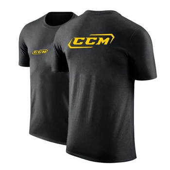CCM lete nové pánske T-shirt voľný čas krátky rukáv vonkajší fashion, rekreačný šport krátky rukáv.