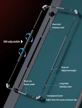 Kovový Nárazník obal Pre Samsung Galaxy A31 A32(5G) A40s A52(5G) A70 A71 Prípadoch Luxusné Nastaviteľné Hliníkové Telefón prípade