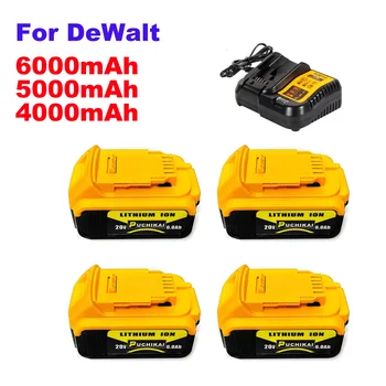 Pôvodné záložné lítiové batérie pre Dewalt 18V-20V, DCB184, DCB200, DCB182, DCB180, DCB181, DCB182, DCB201, DCB206