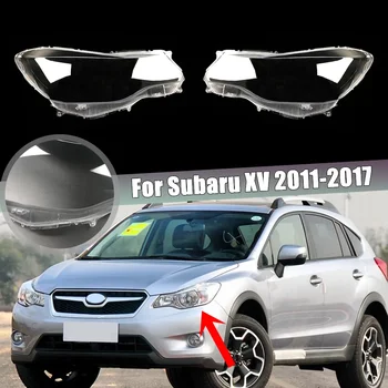Pár Auto Svetlometov Kryt Jasný Objektív Svetlomet Tienidlo Shell Priehľadný Kryt Tienidlo Pre Subaru XV Crosstrek 2011-2017