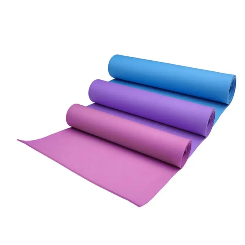 Odolné 4 mm Hrúbka Yoga Mat Non-slip Cvičenie Pad pre Zdravie schudnúť Fitn4