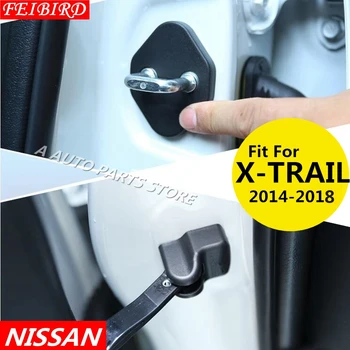 Auto Door Lock Dekorácie Kryt Dverí Skontrolovať Rameno, Kryt Na Ochranu Nissan X-Trail X Trail T32 Rogue 2014 - 2018