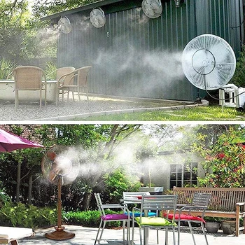 Vonkajšie Misting Ventilátor Auta Praktické Zavlažovanie Záhrady Sprej Nastaviť Pre Záhradníctvo