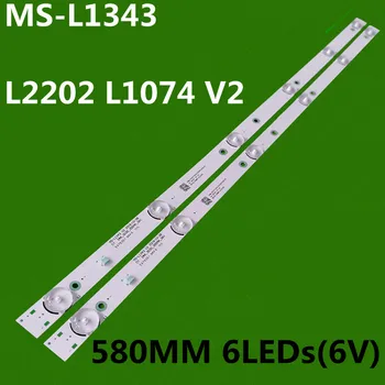 200PCS Podsvietenie LED Pásy MS-L1343 MS-L1074 MS-L2202 JL.D32061330-081AS-M RF-BU320E30-0601S-02 RF-BU320003SE30-0601 A0