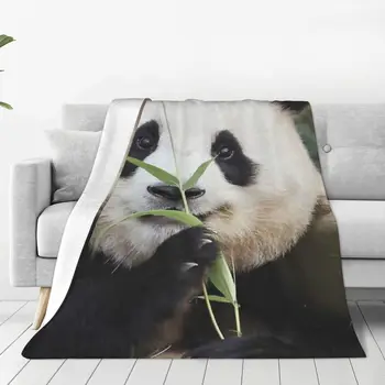 Fu Bao Fubao Panda Zvierat Deka Mäkké Plyšové Anti-obaľovanie Flanelové Hodiť Deky pre Luxusné posteľné prádlo Cenovo dostupné