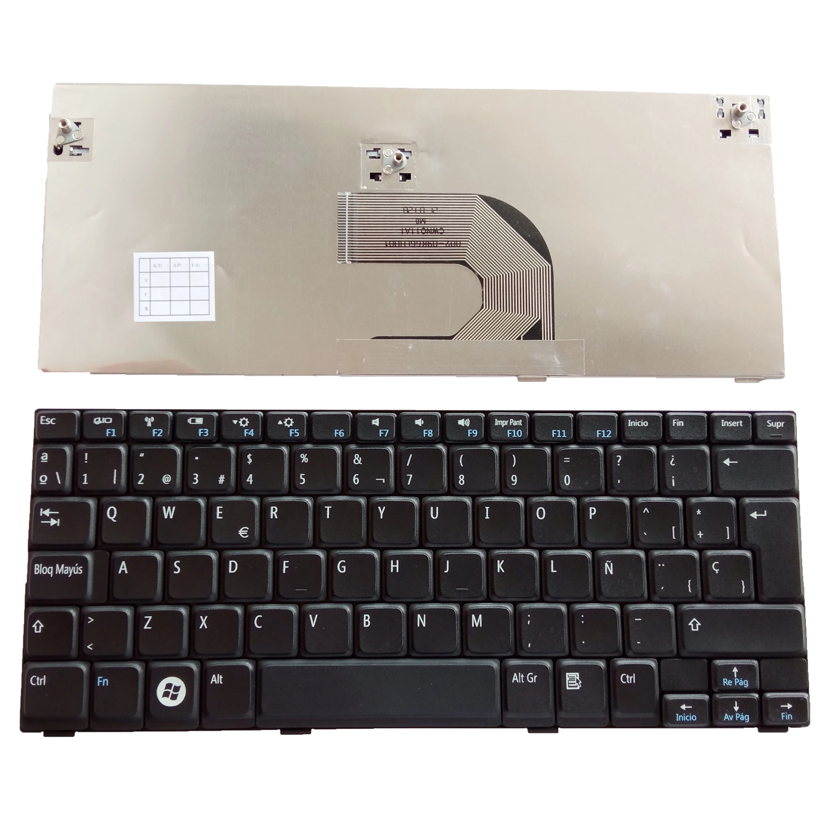 Nový notebook, klávesnica pre DELL Inspiron MINI 1012 1018 (MINI 10 Series) SP Black0