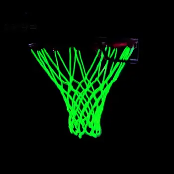 Rozsvietiť Basketbal Čistý Ťažkých Basketbal Čistá Výmena Vonkajšie Trainning Žiariace Svetlo Svietiace Basketbal Net