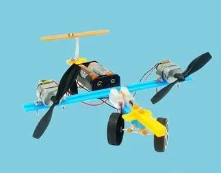 Veda a technológie, aby malý vynález hobby ručné študentov základných škôl kmeňových vedy učebných pomôcok dvojité vrtule