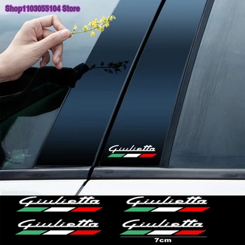 4pcs karosérie Nálepka Pre Alfa Romeo Giulietta