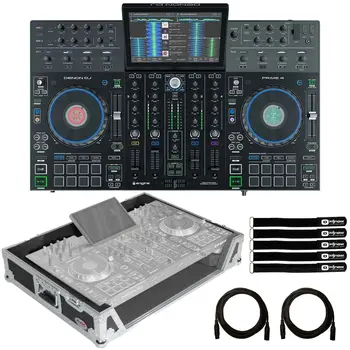 LETNÝ PREDAJ S Dôverou Nové Denon Prime 4 4-Deck Samostatný DJ Controller System w 10