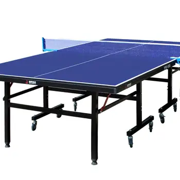Vysoko kvalitné vymeniteľné kúpiť jednu skladacie stoly krytý pingpong stôl na stolný tenis v číne