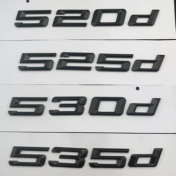 3D ABS Auto Listy Kmeň Znak, Odznak s Logom Nálepky Na BMW E60 530d 530i 520d F10 E39 520i 535d 535i 540i 525d F11 Príslušenstvo