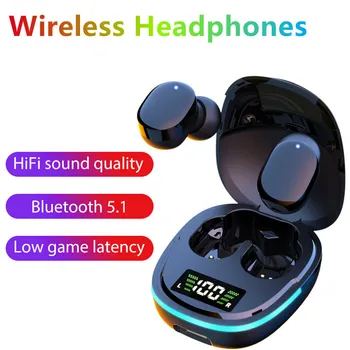 TWS G9S Bluetooth Slúchadlá Bezdrôtové Slúchadlá HiFi Slúchadlá Nepremokavé Zníženie Hluku Športové Slúchadlá S Mikrofónom Pre chytré telefóny