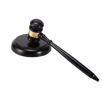 Drevené sudcu gavel aukcie kladivo s zvuk bloku pre prokurátora sudca aukcie handwork