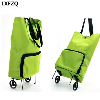 NOVÉ opakovane nákupní taška oxford nákupného vozíka vak na kolieskach tašky na kolieskach plátno nákupní taška