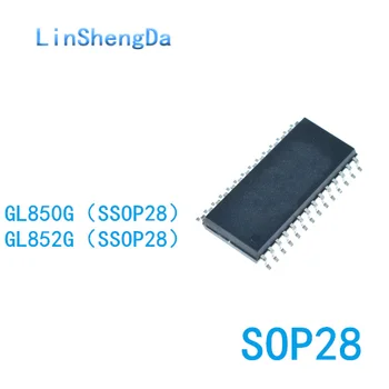 10PCS GL850G GL852G SMD SSOP28 USB 2.0 Centrálneho Regulátora Čipu IC