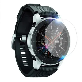 Tvrdené Sklo Číry Ochranný Film Ochrana Pre Samsung Galaxy Sledovať 42MM 46 MM Smartwatch Displej Screen Protector Kryt