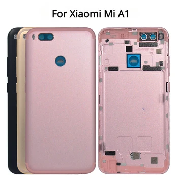 Pre Xiao Mi A1 Späť Kryt Batérie pre Mi 5X Zadné Dvere Bývanie Prípade Adhensive Náhradné Náhradné Diely 5.5 