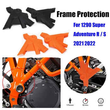 Nové 2021 2022 Motocyklové Príslušenstvo Orange alebo Čierny Rám Kryt ochranný Kryt Pre 1290 Super Adventure R / S
