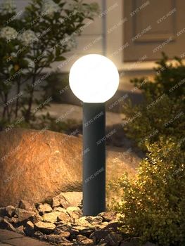 Vonku Trávnik Lampa Nepremokavé Záhrada Park Krajina Osvetlenie Spoločenstva Villa Vonkajšie Svetlá