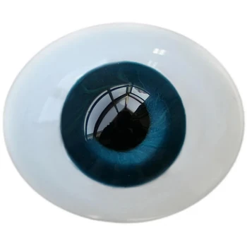 [wamami] 8 mm 10 mm 12 mm 14 mm 16 mm 18 mm 20 mm 22 mm 24 mm Tmavo Modrý Ovál Eellipse Loď Oči Sklenené Oči BJD Reborn Bábiky Vysokej Kvality