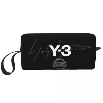 Y3 Yohji Yamamoto Veľké make-up Taška na Kozmetické Puzdro Cestovné Kozmetické Tašky Y-3 Skladovanie Taška pre Ženy